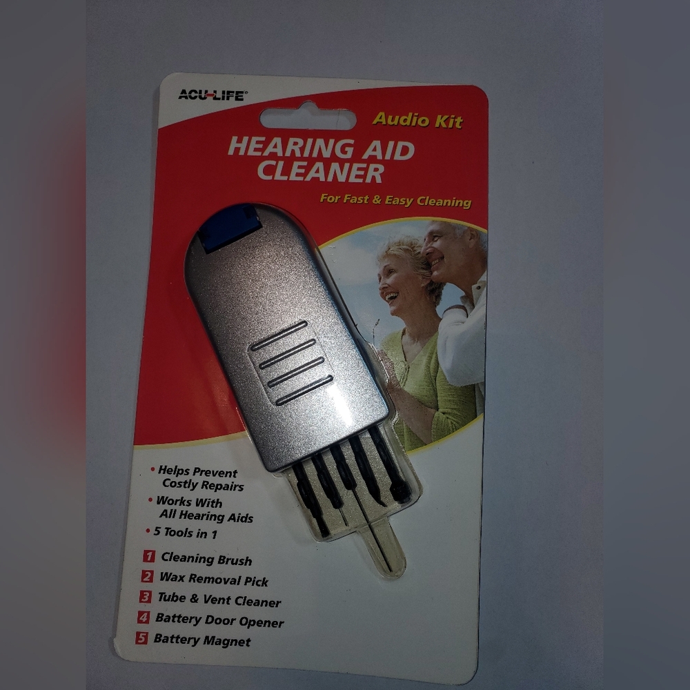 Acu-Life Hearing Aid Cleaner Kit
